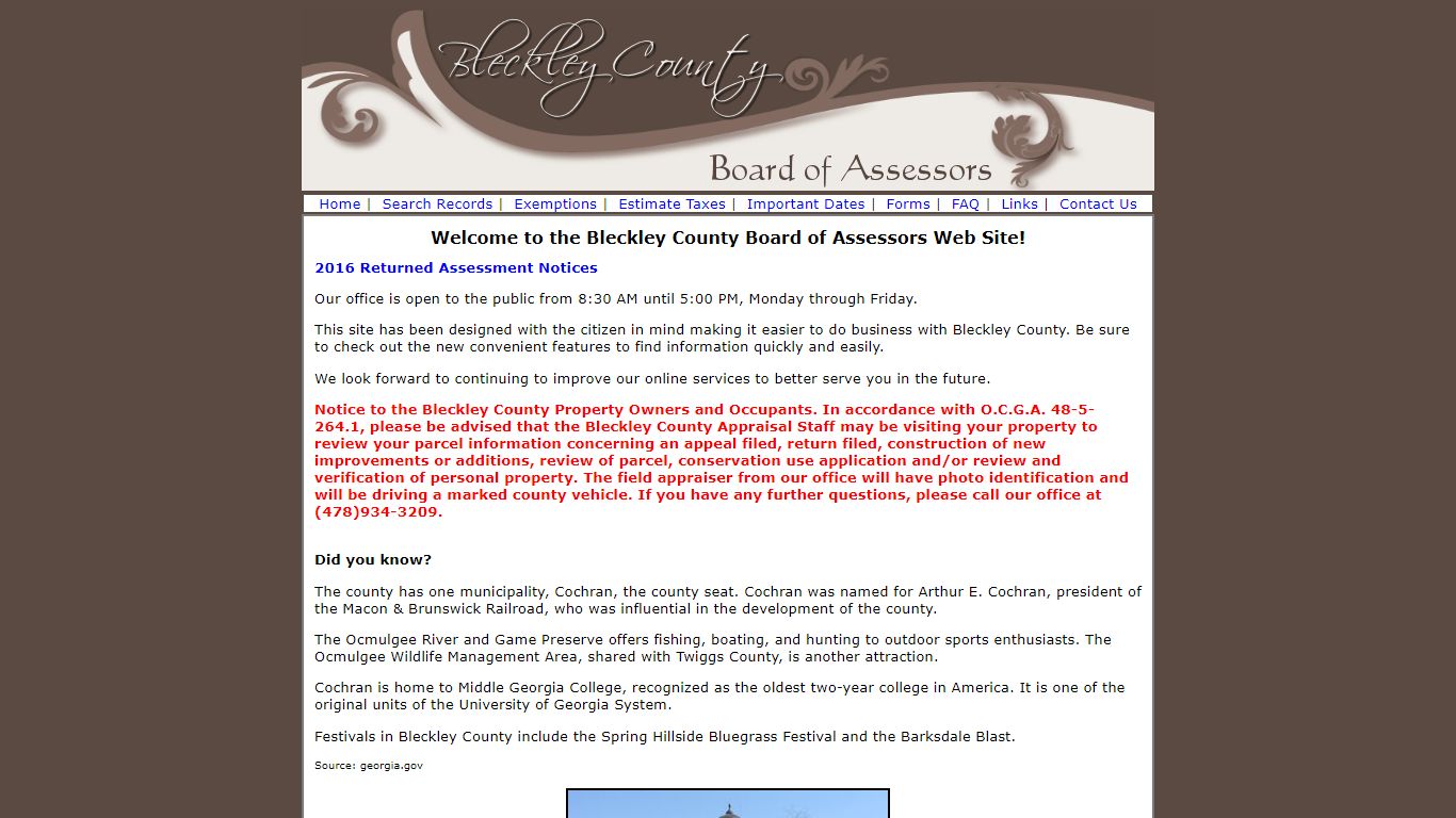 Bleckley County Board of Assessors - Schneider Geospatial